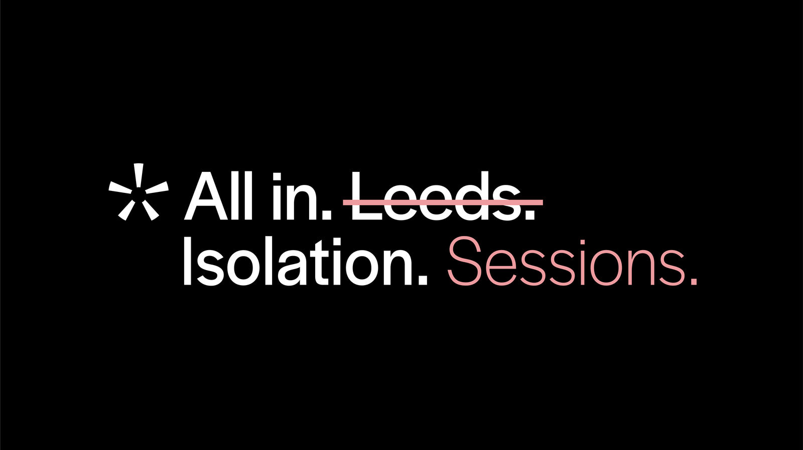 All in. Leeds. launches live webinars during lockdown