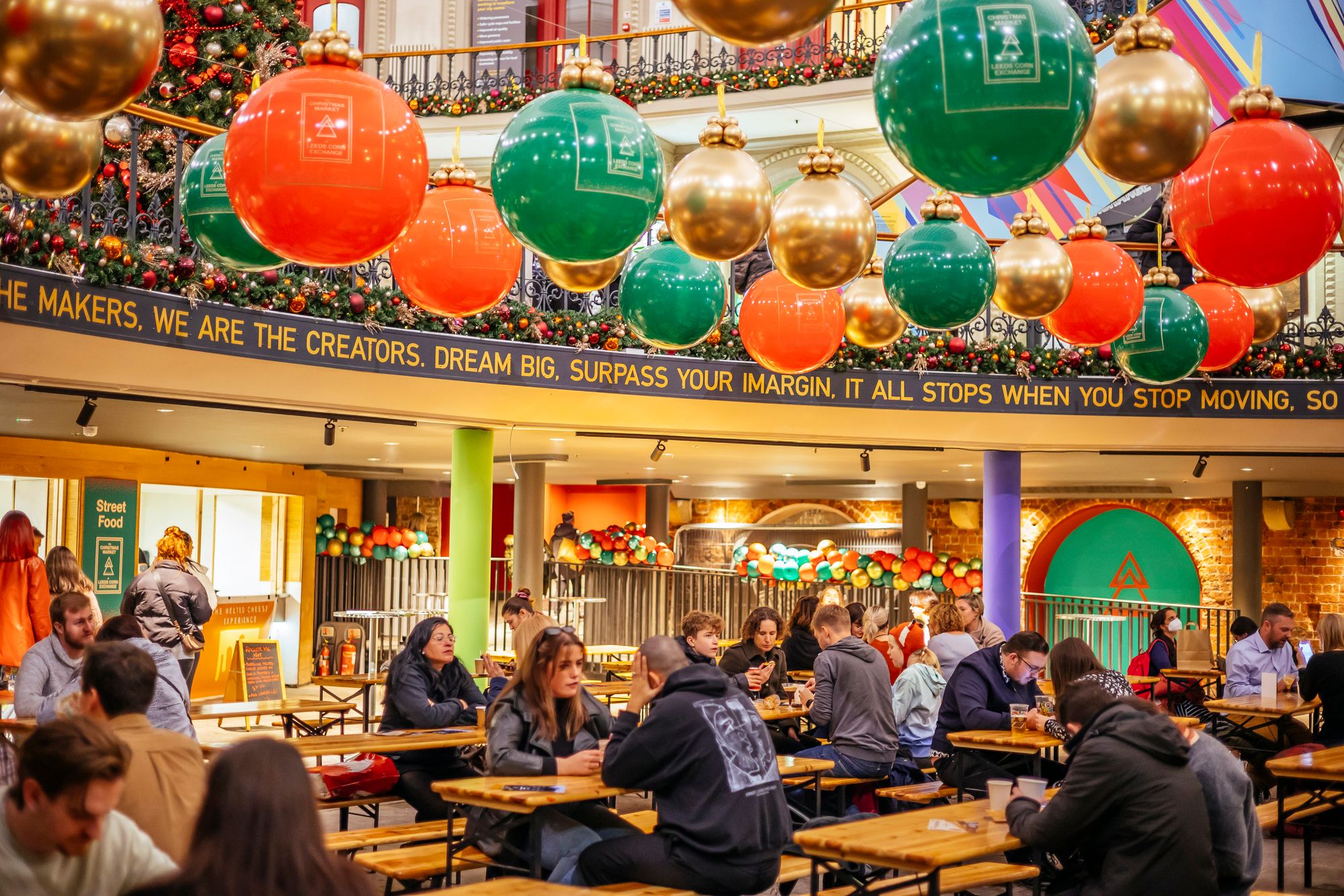 The Christmas Market returns tto Leeds Corn Exchange