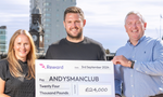 Reward raises £24,000 to support Andy’s Man Club