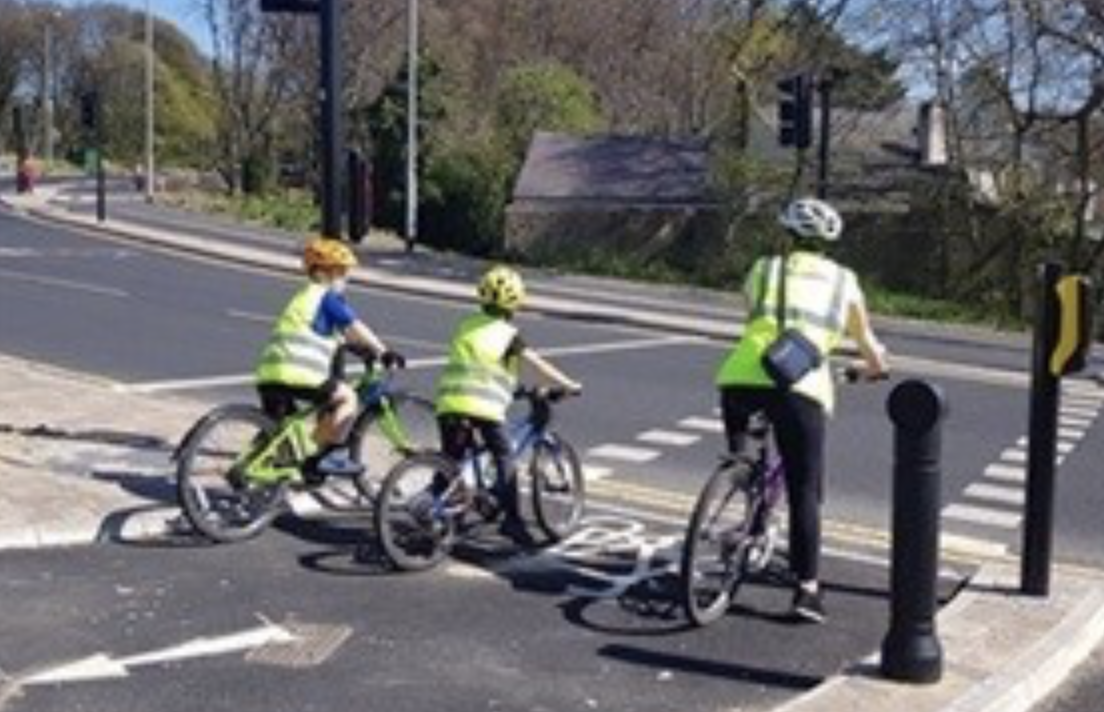 New measures to support social distancing for people walking and cycling in Leeds