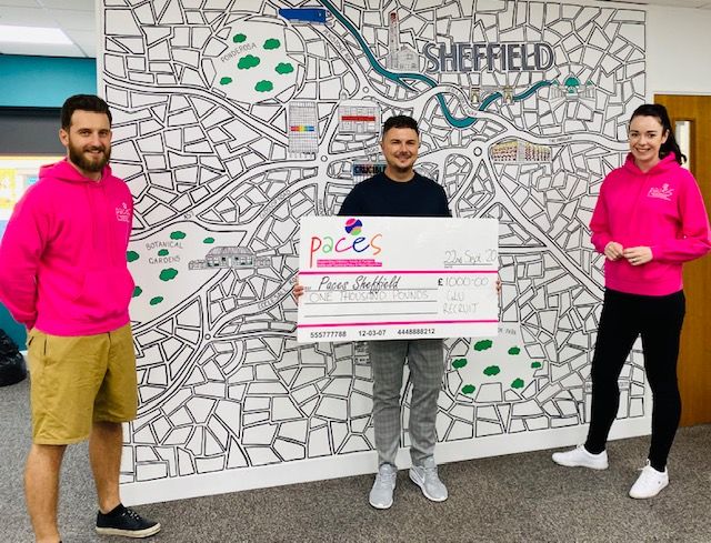 Glu Recruit raises £1,000 for Paces in latest fundraising campaign