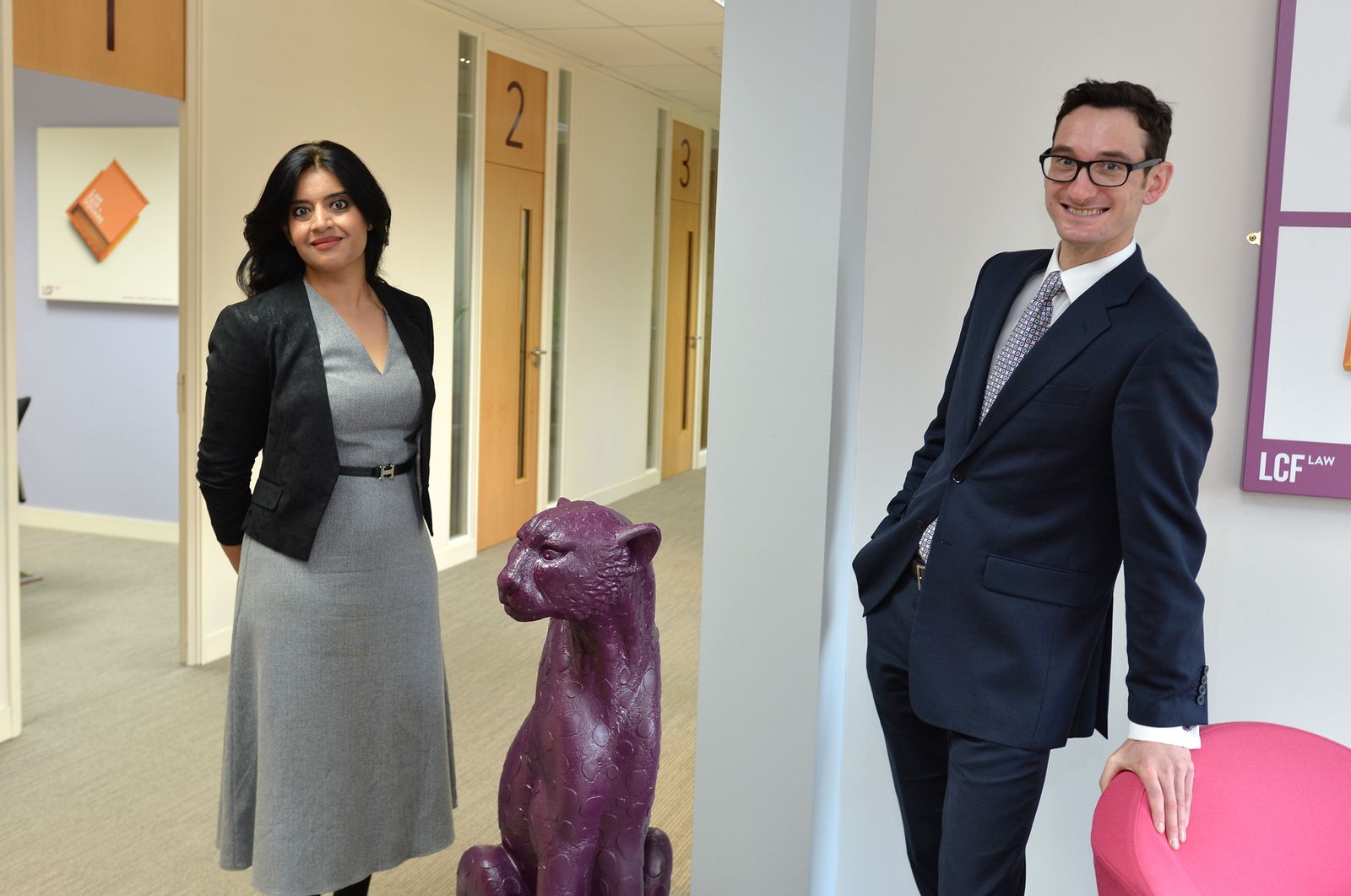 Two solicitors made partners t leading law firm