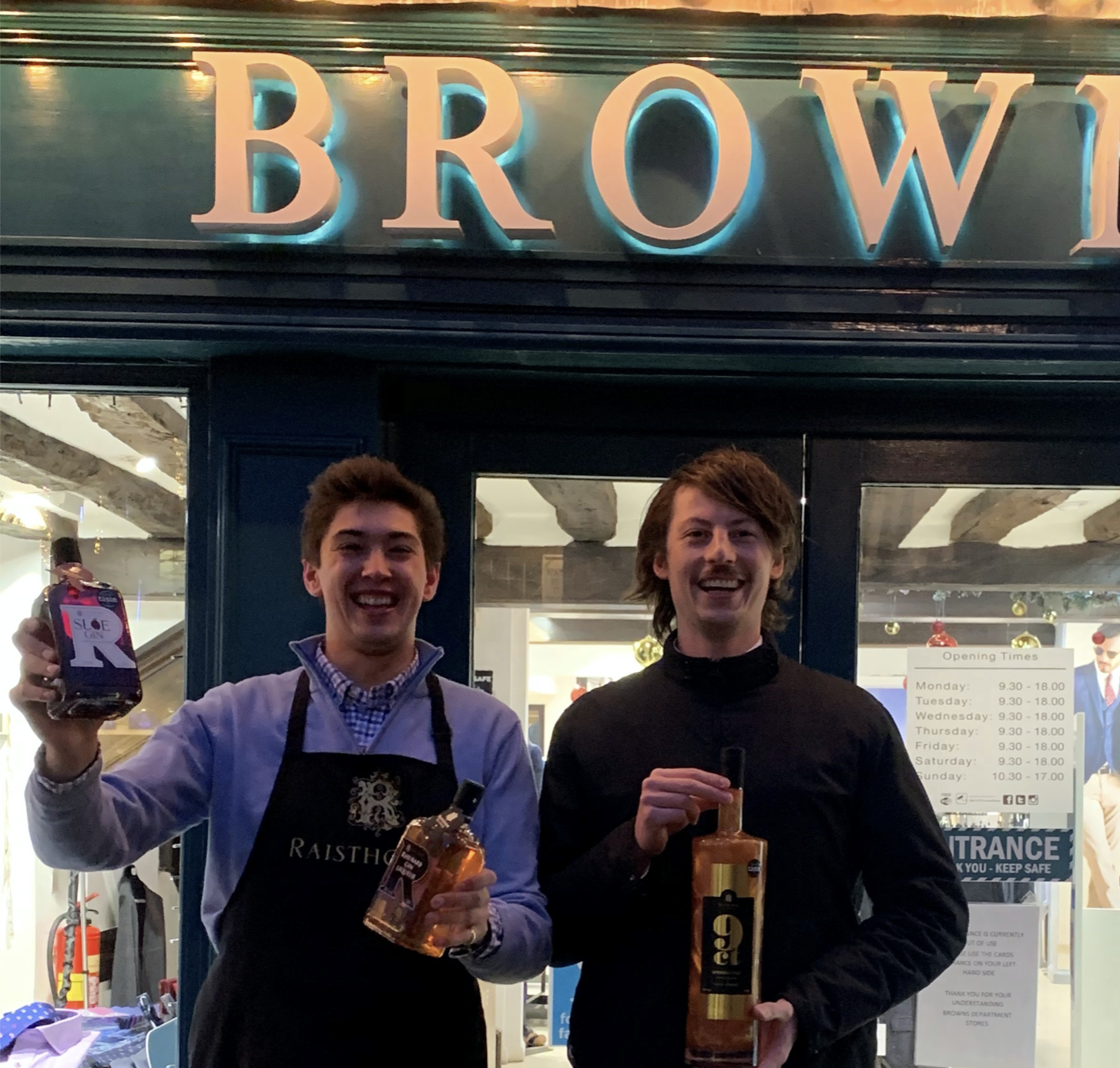 Raisthorpe Distillery partners with Browns