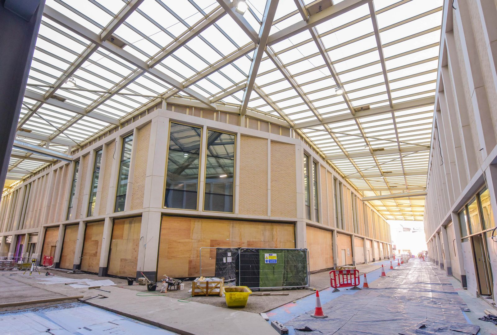 New roof's a glass act at multi-million pound Barnsley development