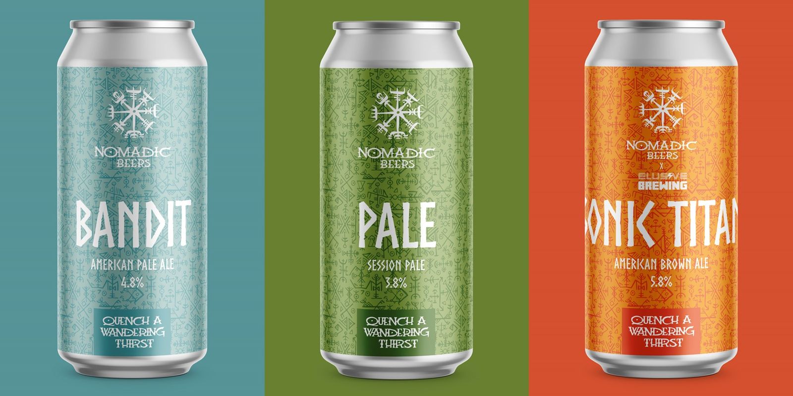 Nomadic Beers new can range and rebrand