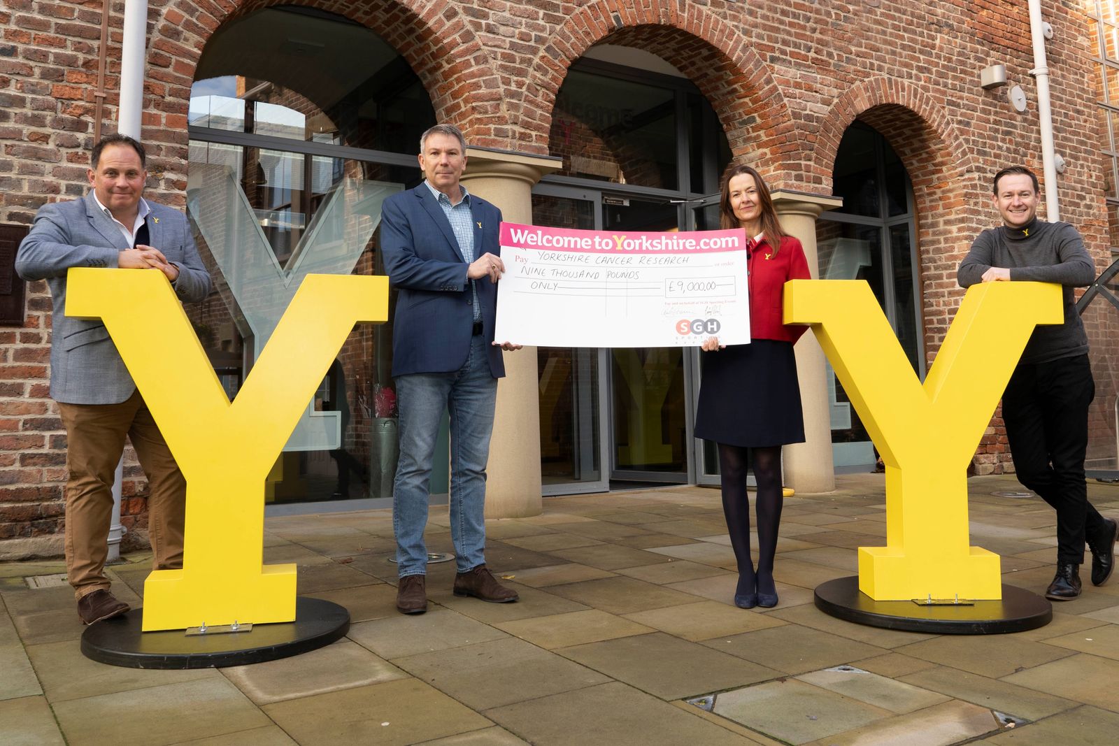 Yorkshire Cancer Research named official charity partner of
Welcome to Yorkshire