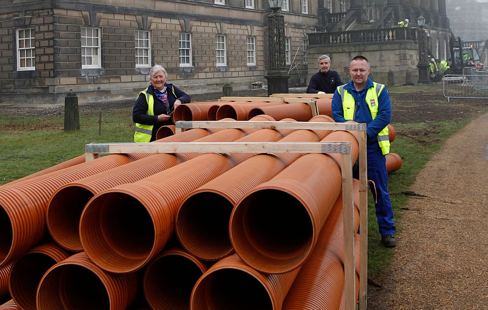Polypipe help Wentworth Woodhouse lay plans for a greener future