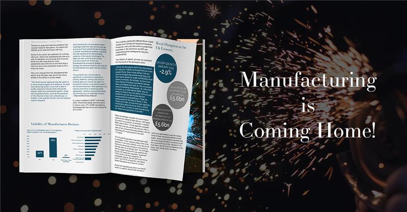 Bringing Manufacturing Home; B2B marketing agency launch industry whitepaper