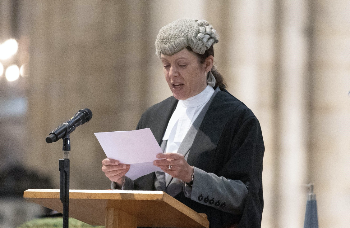 Lupton Fawcett lawyer officiates at double consecration