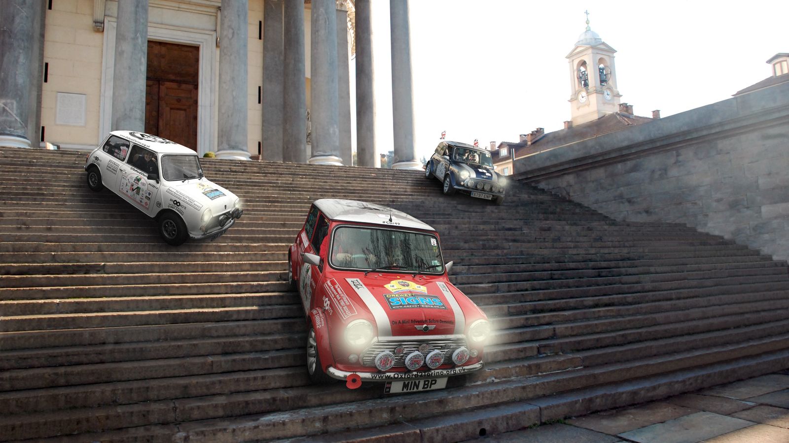 Yorkshire drivers gear up for UK-first Italian Job rally at The Piece Hall