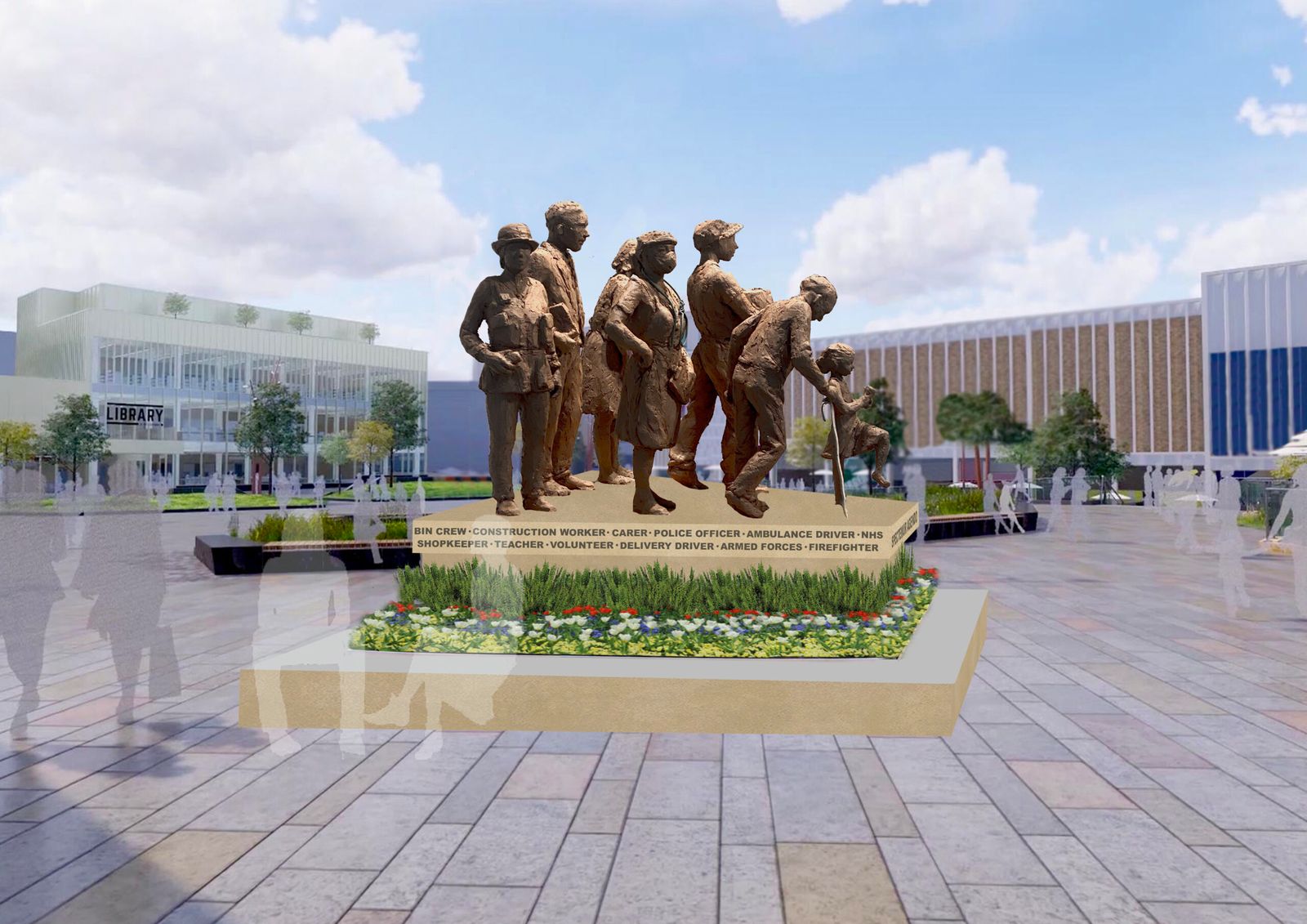 Date set for unveiling of Barnsley's permanent covid memorial