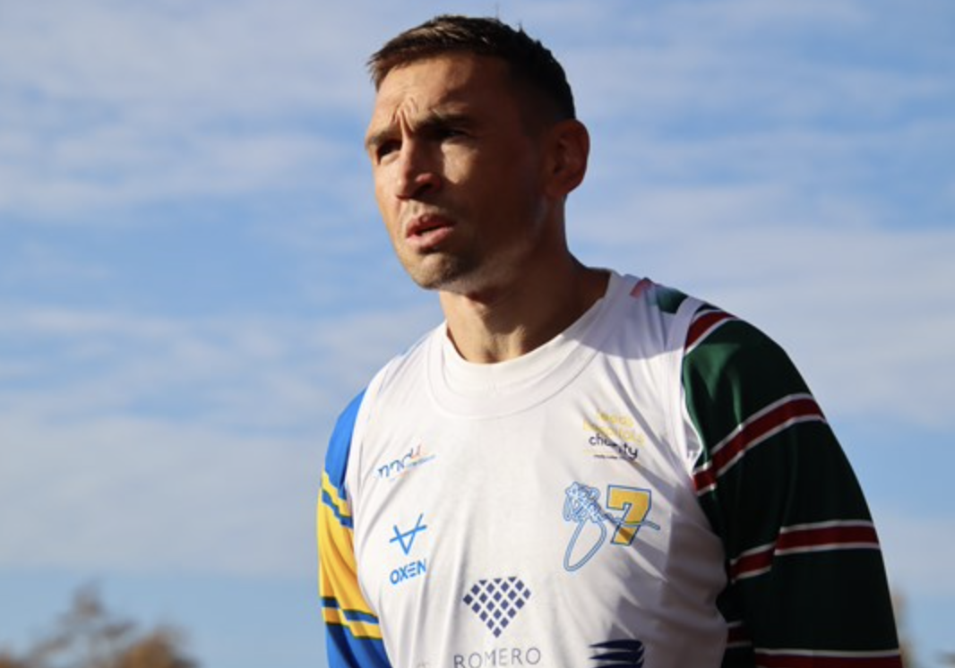 Hero Kevin Sinfield hits the streets for new fundraising challenge