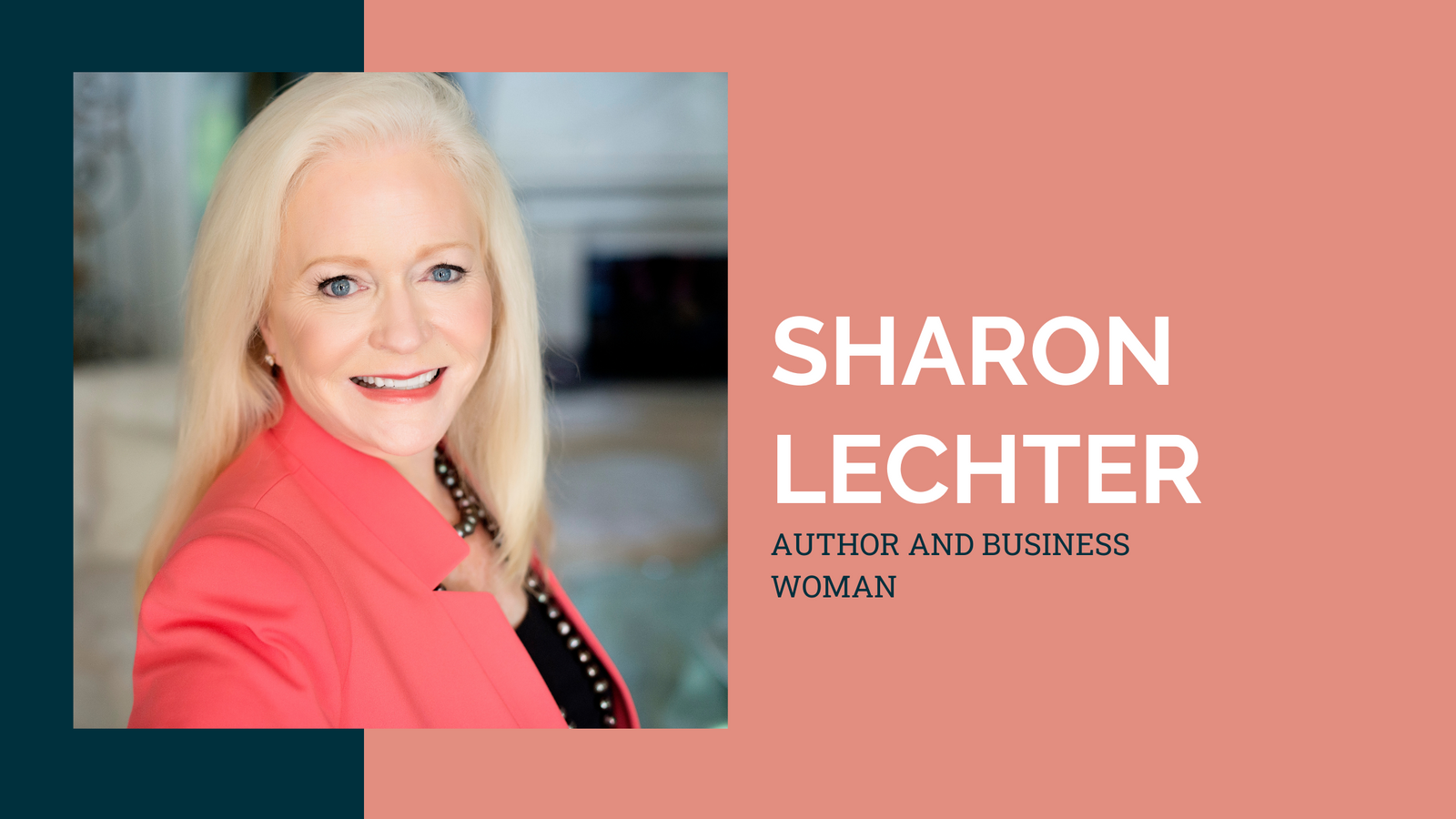 Your opportunity to listen to Sharon Lechter advisor to Obama