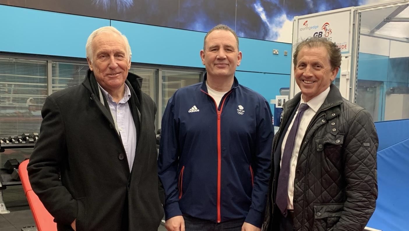 Sir Nigel Wilson visits Sheffield Olympic Legacy park