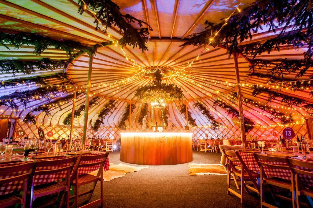 Apres Ski Tipi Christmas Party - The Review - Tents & Events