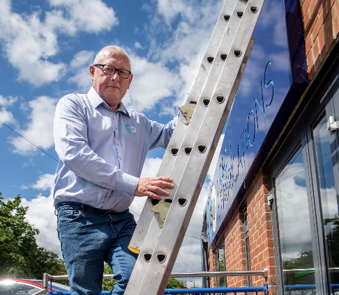 Yorkshire-based C & C Fabrications on a global mission with its Laddermate safety device