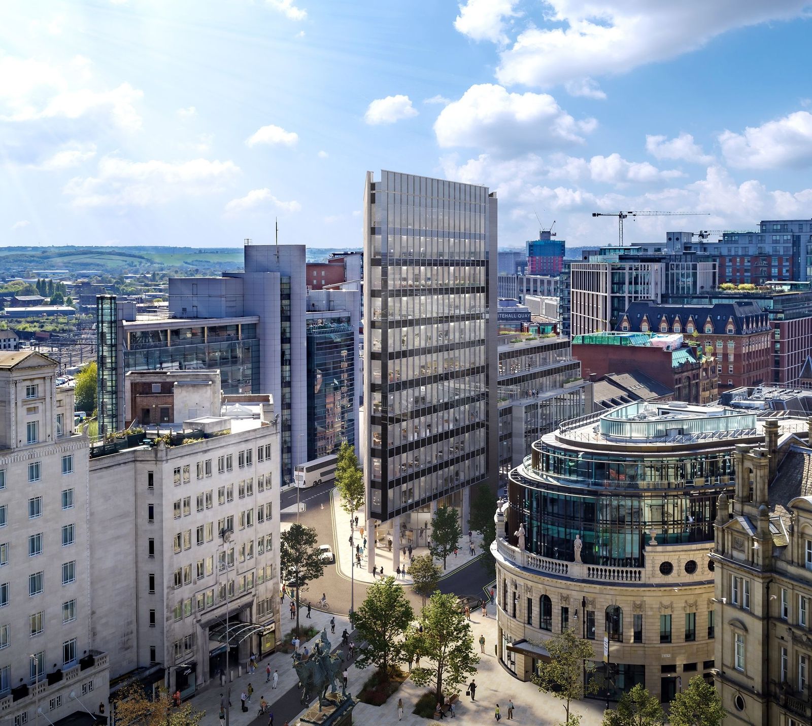 A 20,000 sq ft pre-let at City Square House in Leeds