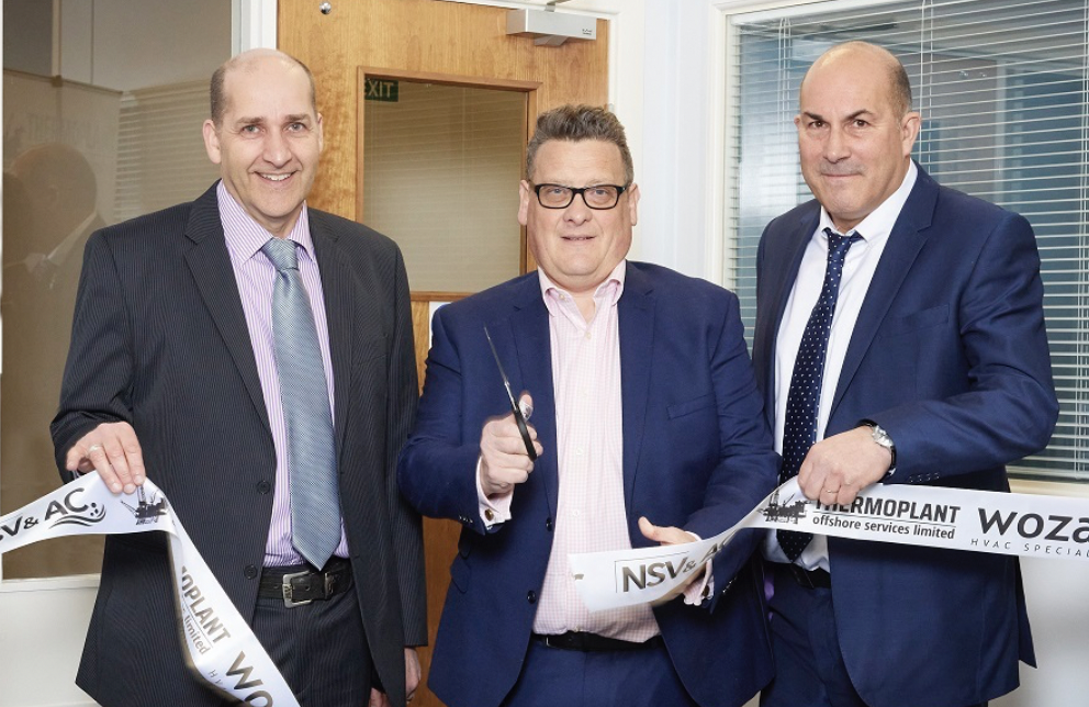 Karl Turner MP opens Wozair Energy Holdings new premises