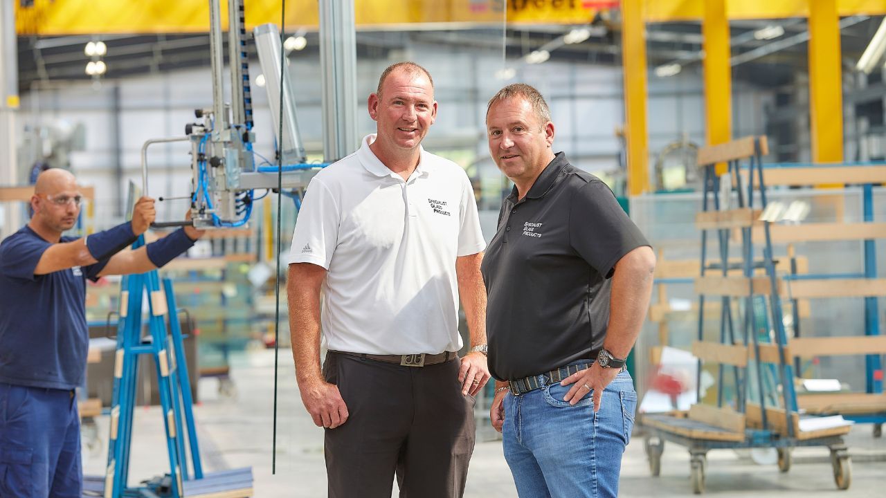 Glass manufacturer invests over half a million as it celebrates 20th anniversary