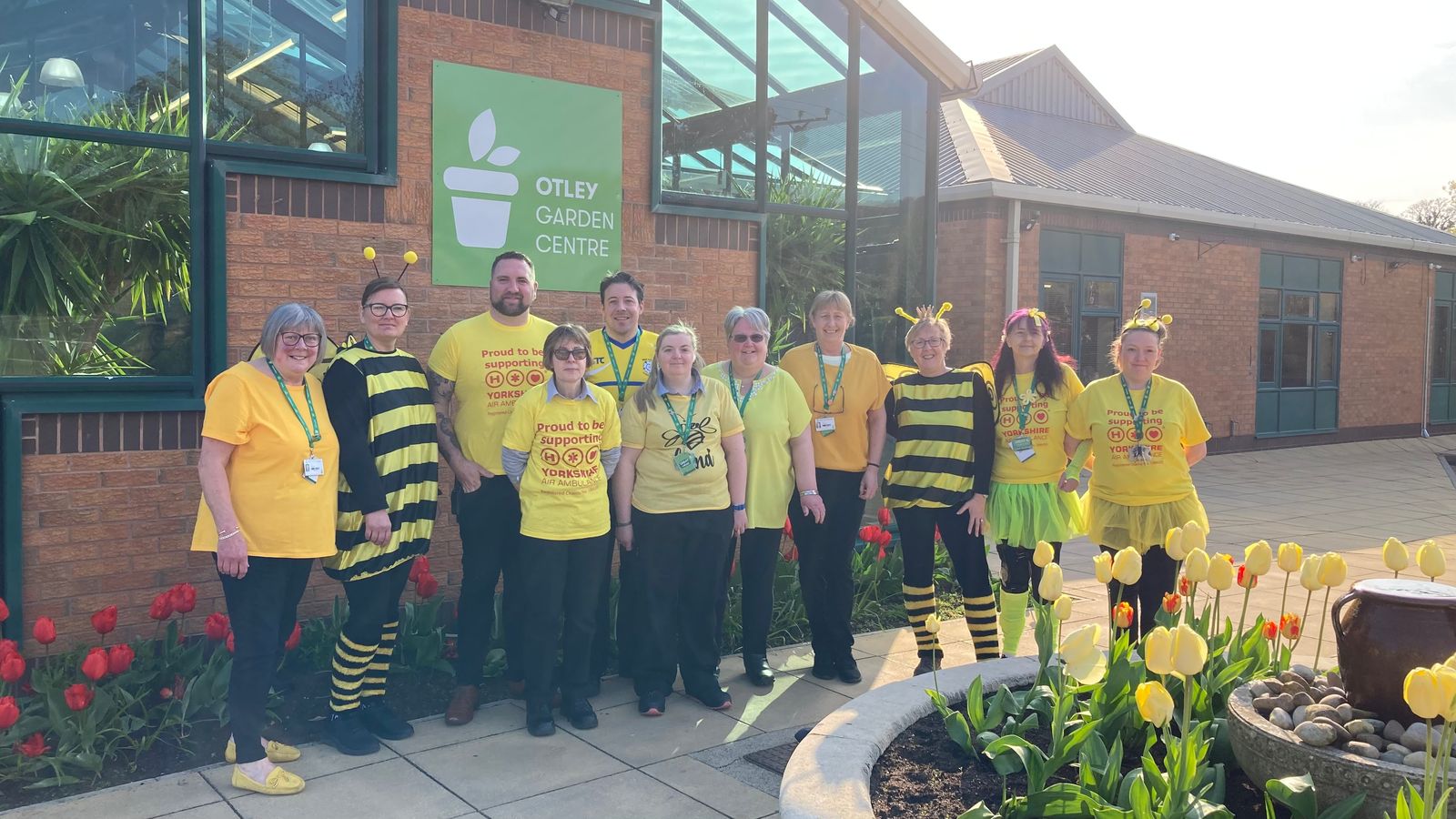 Yorkshire Air Ambulance is garden centre charity of the year