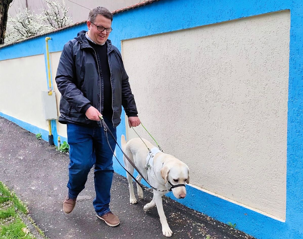Yorkshire manufacturer sponsors Romanian guide dog