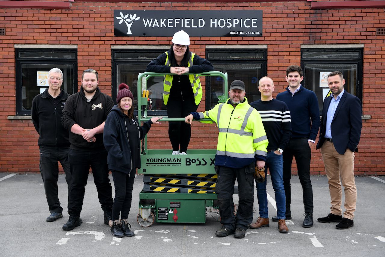Wakefield Hospice reaches new heights with latest donation