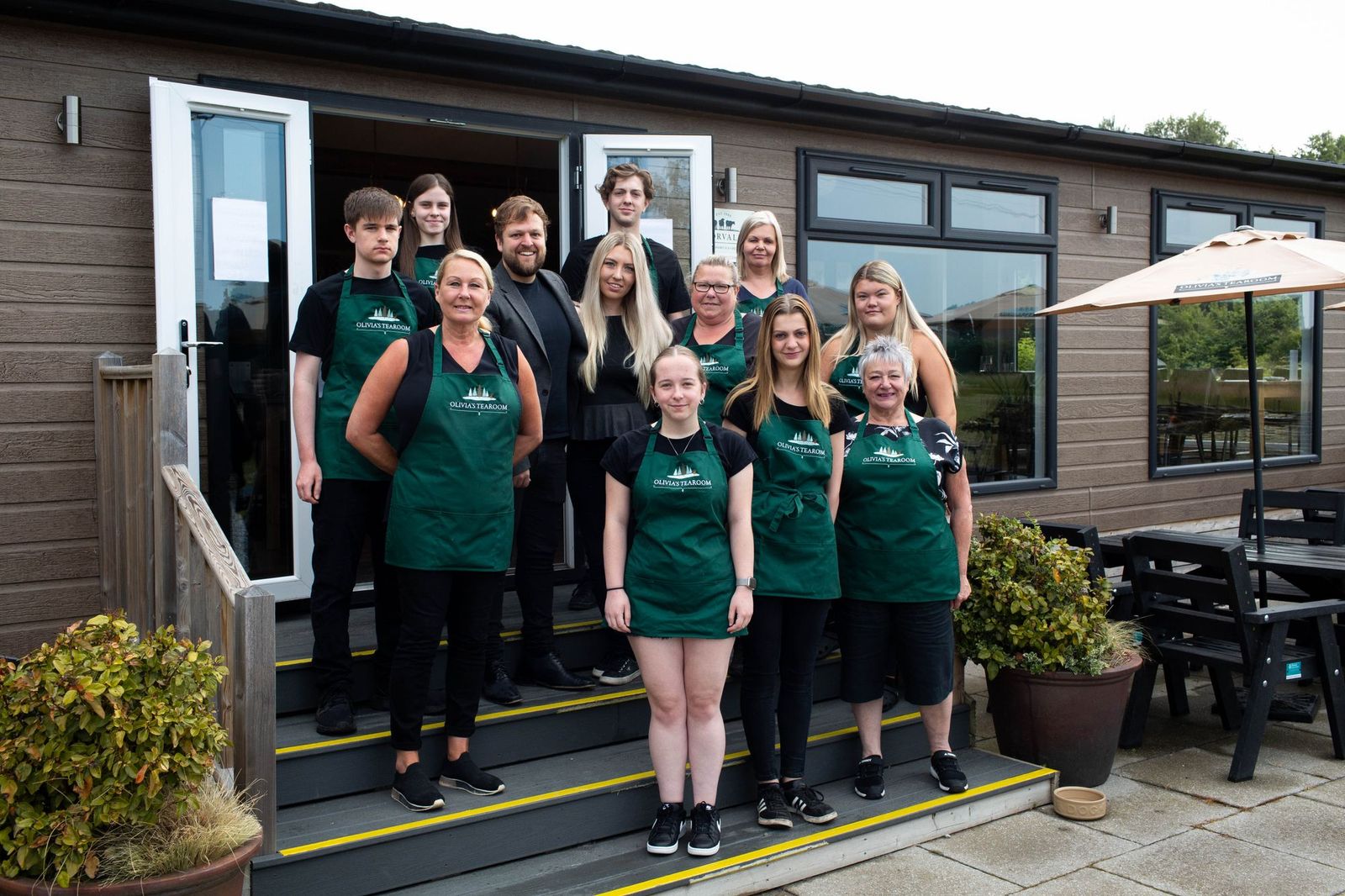 Brand new tearoom opens at Yorkshire luxury lodges development