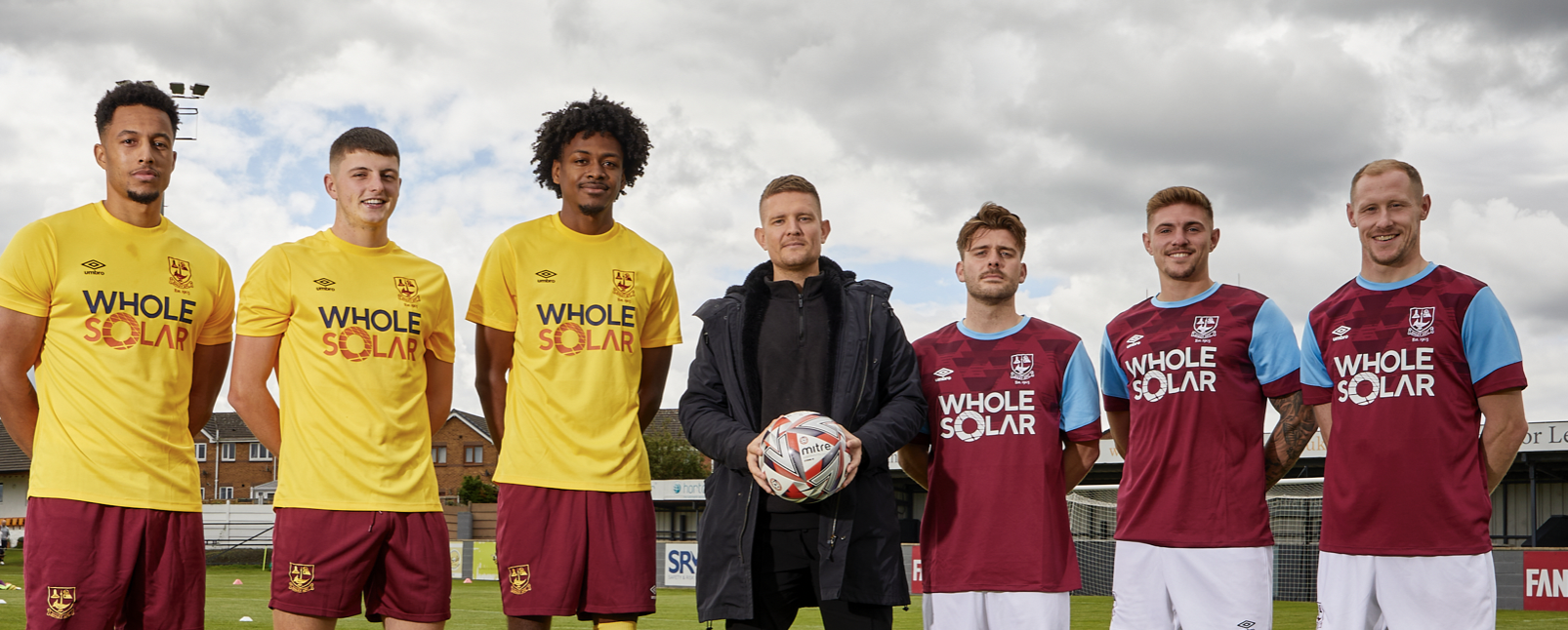 Wholesolar signs shirt deal with Emley AFC