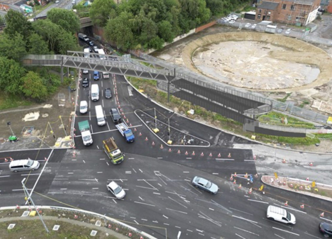 Armley Gyratory highways construction enters next phase