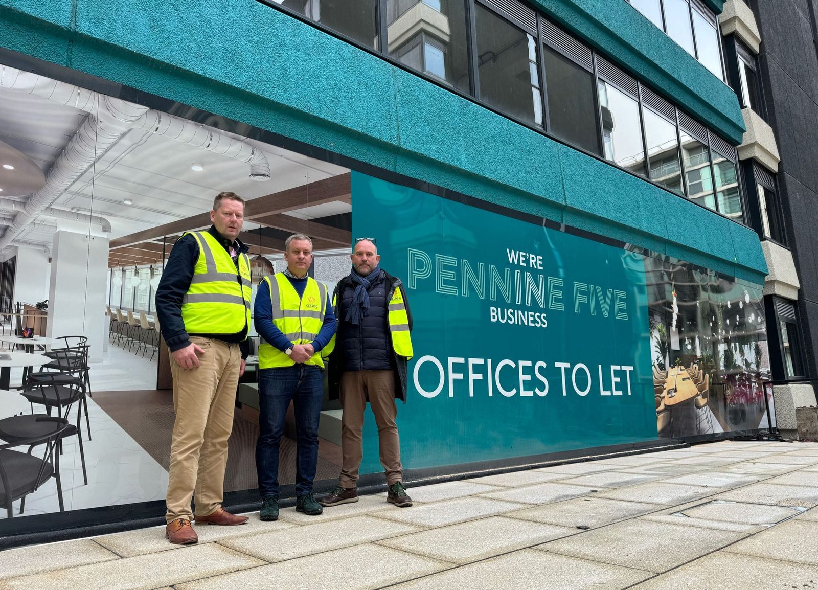 Newly formed Azxtec Construction signs up to Pennine Five in Sheffield