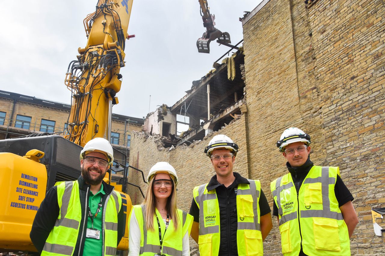 Bradford mill demolition paves way for £17m cutting-edge tuture technologies centre