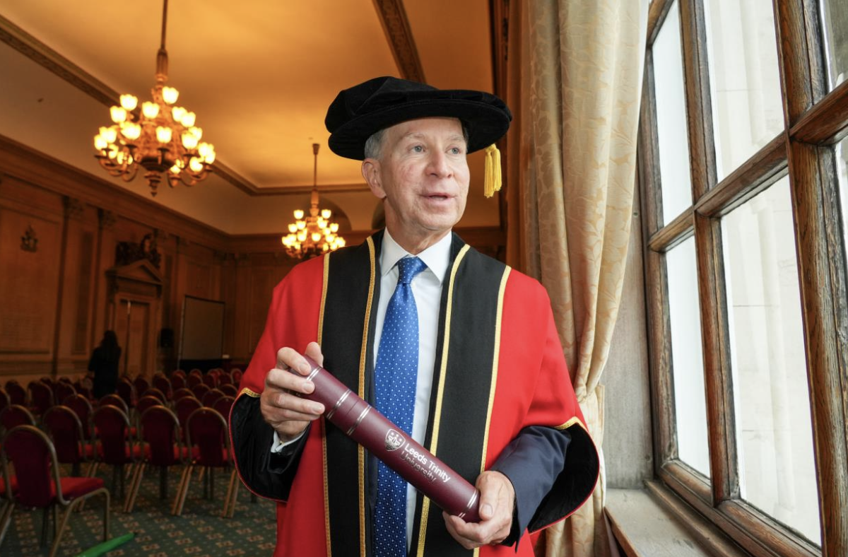 Leeds Trinity University officially installs new chancellor