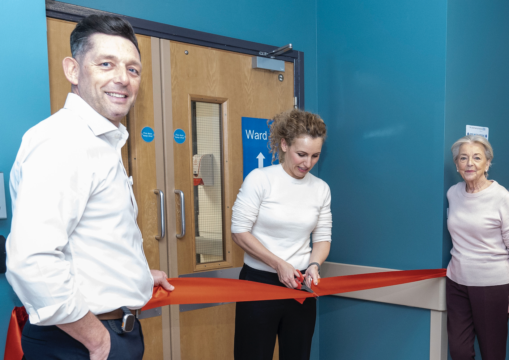 MP Katie White opens the £12m elective care Hub at Wharfedale Hospital