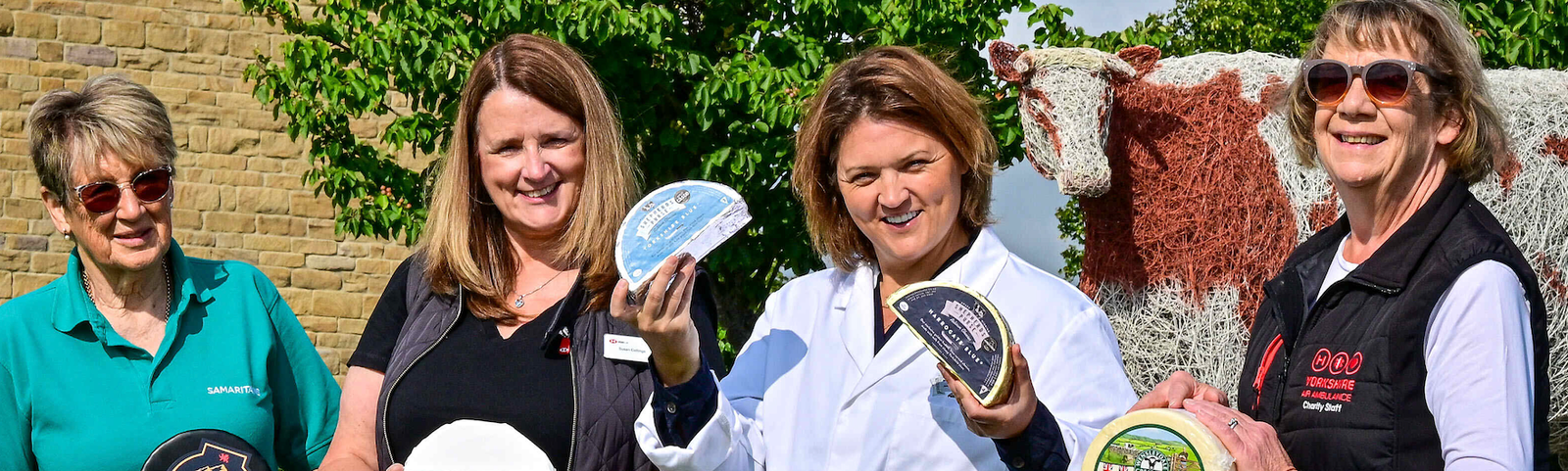 Charities benefit from Great Yorkshire Show cheese auction