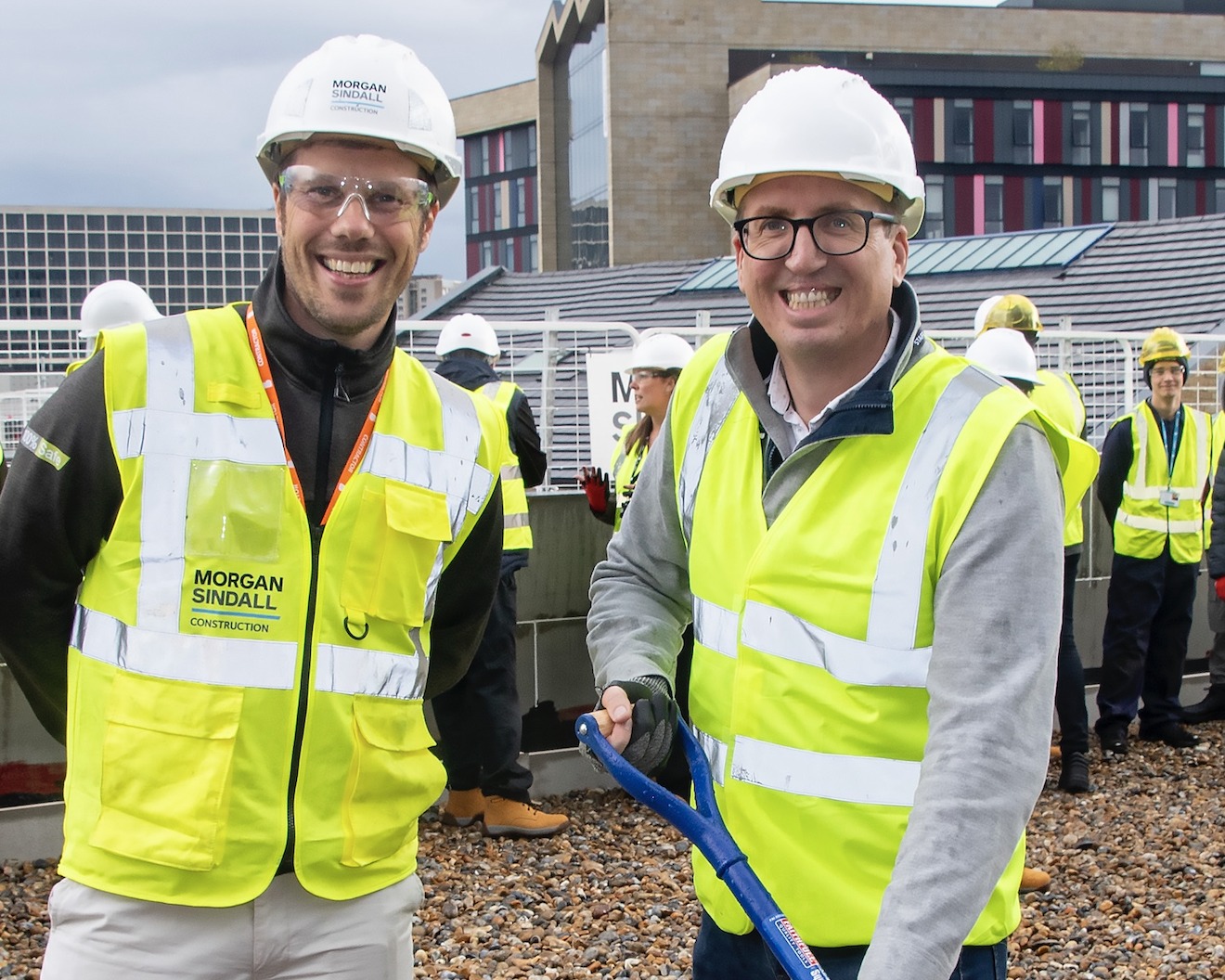 Topping out ceremony marks milestone in Bradford College Building project