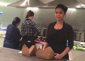 Thai food café launches free deliveries and 
emergency shopping
