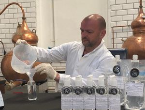 Leyburn distillery ramps up alcohol hand rub production