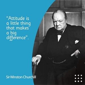 A positive attitude
