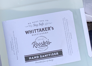 Two North Yorkshire drinks companies collaborate to produce hand sanitiser for NHS