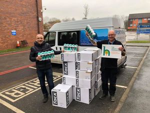 Over 5000 cycling water bottles delivered to front line NHS staff