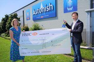 Astonish deliver tidy sum to NHS Charities Together
