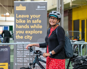 Leeds pop-up bike hub opens to the public