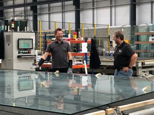 Channel 4 production teams film at Specialist Glass Products