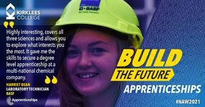 Kirklees College helps build the future with apprenticeships