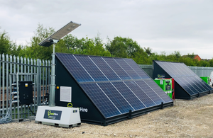 EV3 Power Connects with Think Hire to provide genuinely green plant hire using hybrid and renewable energy
