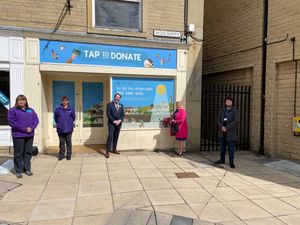 Calderdale shoppers are able to donate to charity through contactless payments