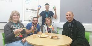Stafflex supports Kirklees College Breakfast Club initiative