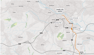 Update on transforming the A61 South bus corridor