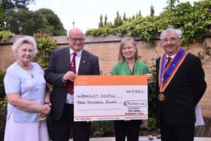 Barnsley Hospice receives £3,000 donation in memory of Duke of Edinburgh