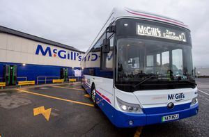 Engineering firm completes delivery to McGill’s of 55 zero emission buses ahead of COP26